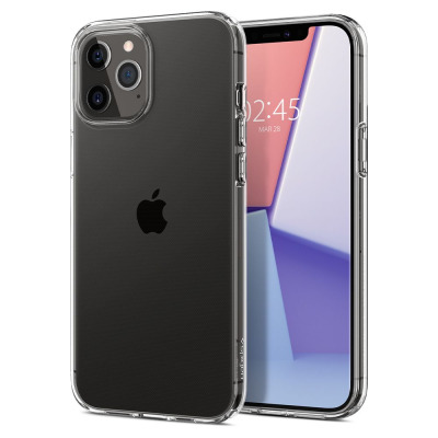 Etui do iPhone 12/12 Pro Spigen Liquid Crystal - przezroczyste 