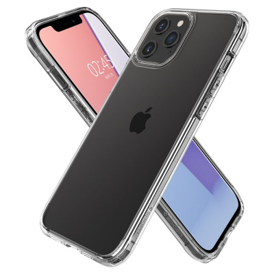 Etui do iPhone 12/12 Pro Spigen Ultra Hybrid - przezroczyste 