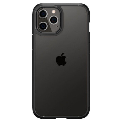 Etui do iPhone 12/12 Pro Spigen Ultra Hybrid - czarne