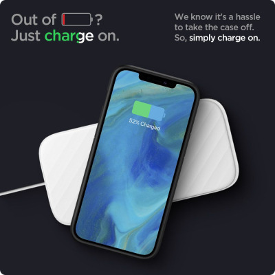 Etui do iPhone 12/12 Pro Spigen Ultra Hybrid - czarne