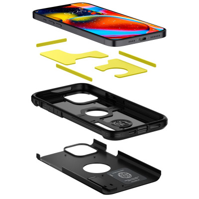 Etui do iPhone 12/12 PRO Spigen Touch Armor - czarne 