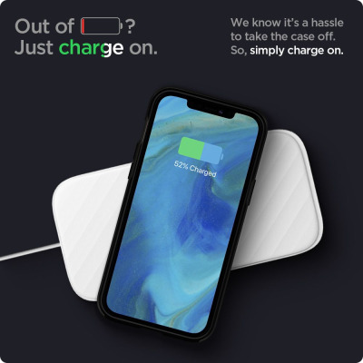 Etui do iPhone 12/12 Pro Spigen Neo Hybrid Gunmetal - czarne 