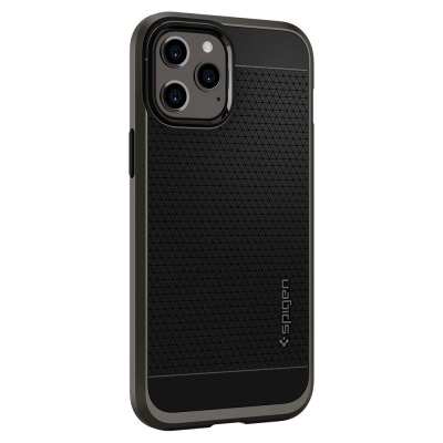 Etui do iPhone 12/12 Pro Spigen Neo Hybrid Gunmetal - czarne 