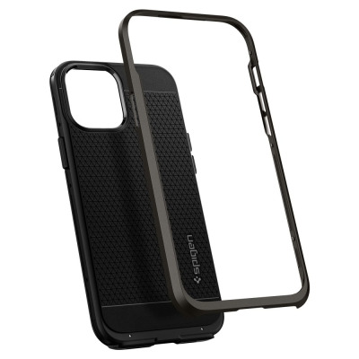 Etui do iPhone 12/12 Pro Spigen Neo Hybrid Gunmetal - czarne 