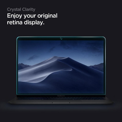 Szkło hartowane do Macbook Air/Pro 13 2018-2020 Spigen Glass FC