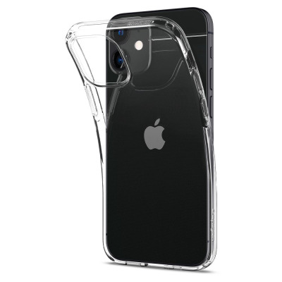 Etui do iPhone 12 mini Spigen Liquid Crystal - przezroczyste 
