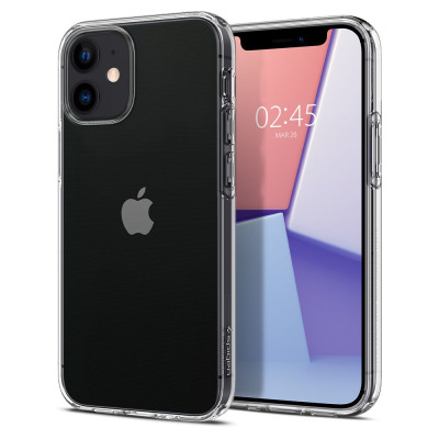 Etui do iPhone 12 mini Spigen Liquid Crystal - przezroczyste 