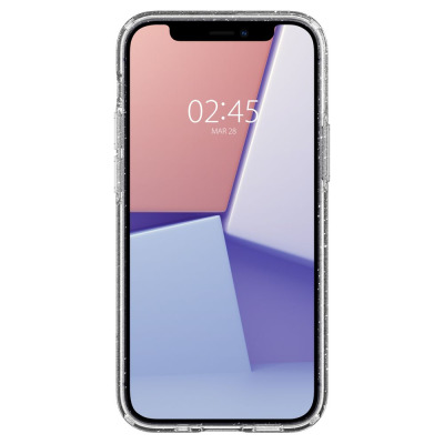 Etui do iPhone 12 mini Spigen Liquid Crystal Glitter - przezroczyste 