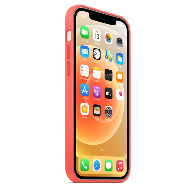 Akcesoria Apple iPhone Etui silikonowe do iPhone 12 różowy Warszawa