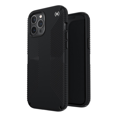 Etui iPhone 12 Pro Max z powłoką antybakteryjną Speck Presidio2 Grip - czarne 