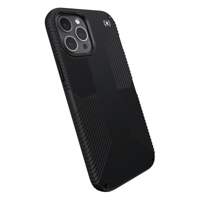 Etui iPhone 12 Pro Max z powłoką antybakteryjną Speck Presidio2 Grip - czarne 