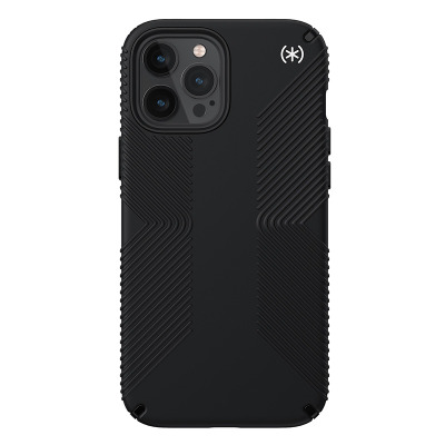 Etui iPhone 12 Pro Max z powłoką antybakteryjną Speck Presidio2 Grip - czarne 