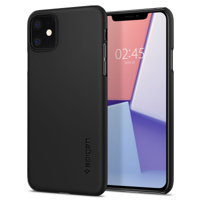 Etui do iPhone 11 Spigen Thin Fit - czarne