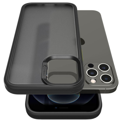 Etui do iPhone 12/12 Pro Spigen Cyrill - czarne