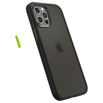 Etui do iPhone 12/12 Pro Spigen Cyrill - czarne