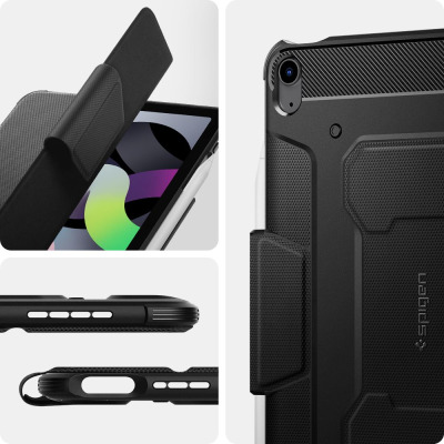 Etui do iPad Air 4 2020 10,9 Spigen Rugged Armor  - czarne