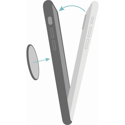Etui magnetyczne do iPhone 11 Puro ICON + Cover - pomarańczowe