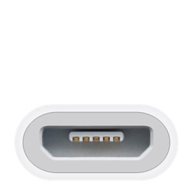 Przejściówka ze złącza Lightning na złącze micro-USB