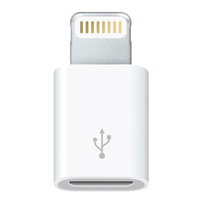 Przejściówka ze złącza Lightning na złącze micro-USB