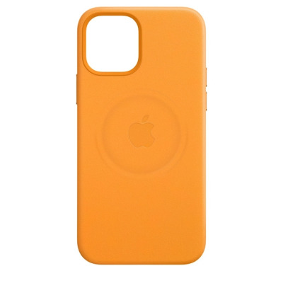 Etui do iPhone 12/12 Pro Apple Leather Case z MagSafe - kalifornijski mak