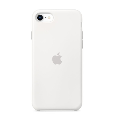 Etui do iPhone SE 2020 Apple Silicone Case - biale