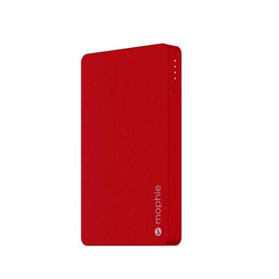 Powerbank Mophie Powerstation 5050 mAh ze złączem Lightning - czerwony