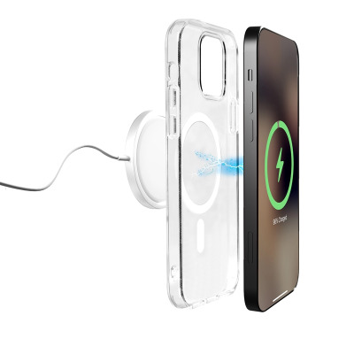 Etui do iPhone 13 Pro PURO LITEMAG MagSafe przezroczyste