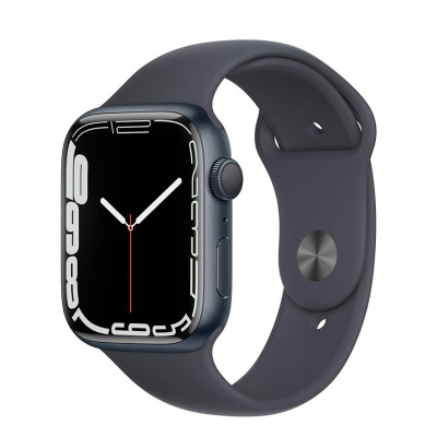 Apple Watch S7 41mm GPS w kolorze północy - pasek sportowy w kolorze północy