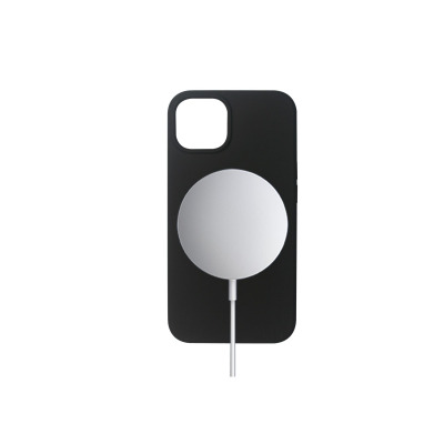 Etui do iPhone 13 eSTUFF Silicone Magsafe - czarne