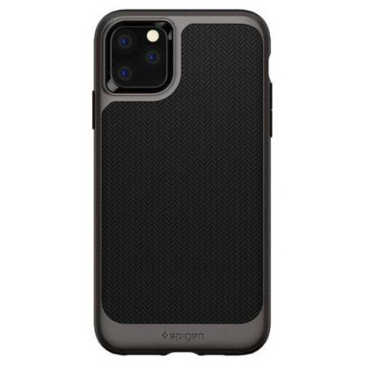 Etui do iPhone 11 Pro Max Spigen Neo Hybrid Gun Metal - czarne