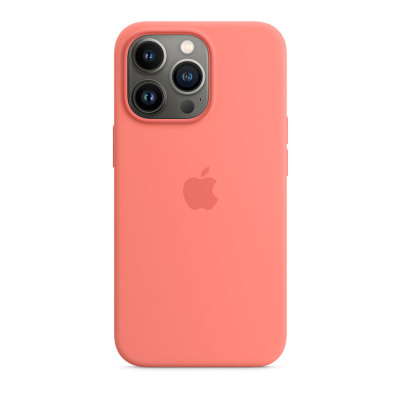Etui do iPhone 13 Pro Apple Silicone Case z MagSafe - Róż Pomelo