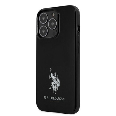 Etui do iPhone 13 Pro US Polo Assn Horses Logo czarne