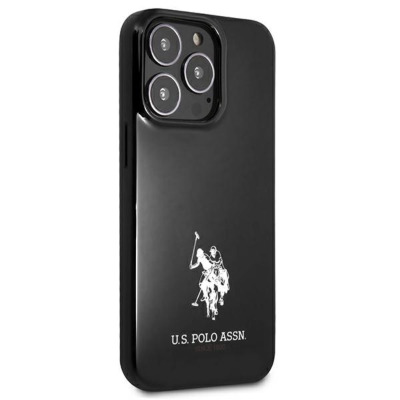Etui do iPhone 13 Pro US Polo Assn Horses Logo czarne