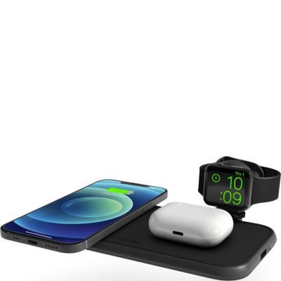 Ładowarka Indukcyjna ZENS Dual + Watch 4w1 45W 