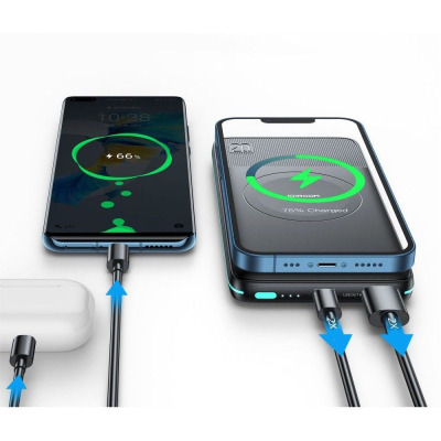 Powerbank JoyRoom Magsafe 10000mAh JR-W040 - czarny 