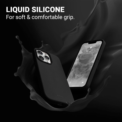 Etui do iPhone 13 Pro Crong Color Cover - Czarne