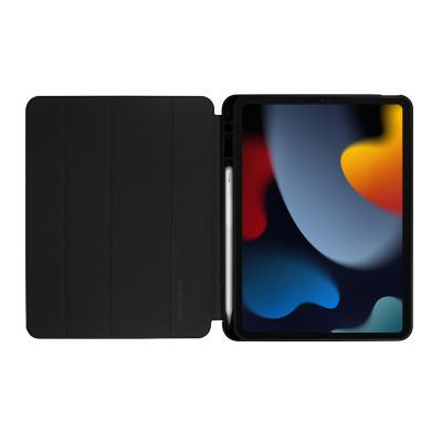 Etui do iPad 10.2 (2021-2019) Crong FlexFolio z funkcją Apple Pencil - czarne