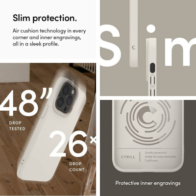 Etui do iPhone 13 Pro Max Spigen Cyrill - białe