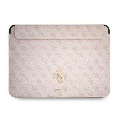 Etui do MacBook Air/Pro 13 Guess 4G Big Metal Logo - różowe