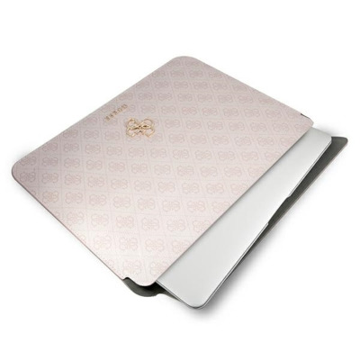 Etui do MacBook Air/Pro 13 Guess 4G Big Metal Logo - różowe