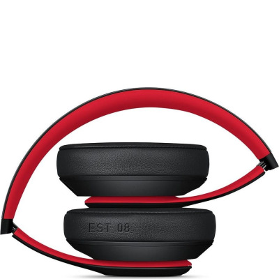 Słuchawki Beats Studio 3 Wireless - The Beats Decade - czarno - czerwone