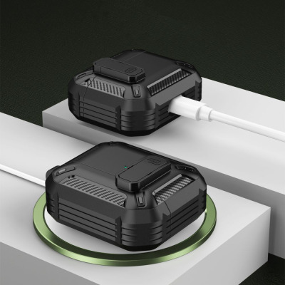 Etui do AirPods Pro (1. gen) Tech-Protect X-Carbo - czarne