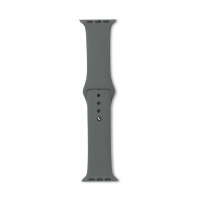 Pasek do Apple Watch 44/45/49 mm eStuff Silicone - Szary