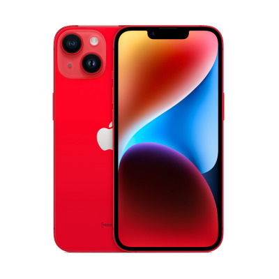 Przód Apple iPhone 14 Plus 256GB Czerwony