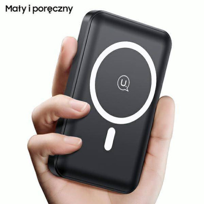Power bank  Magsafe USAMS PB64 10000mAh 20W - czarny