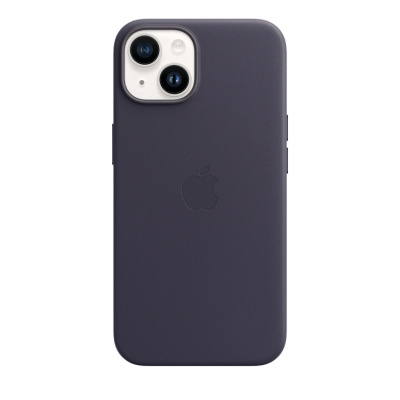 Rzeszów Etui iPhone 14 Apple Leather Case atramentowy