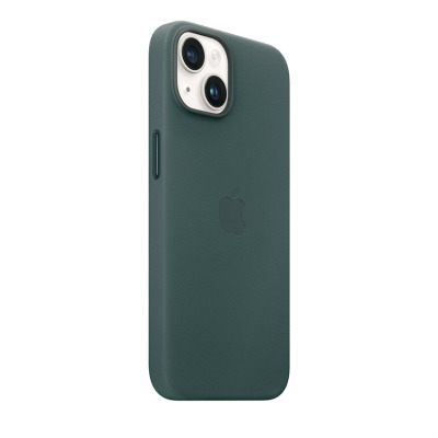 Etui do iPhone 14 Apple Leather Case - leśna zieleń