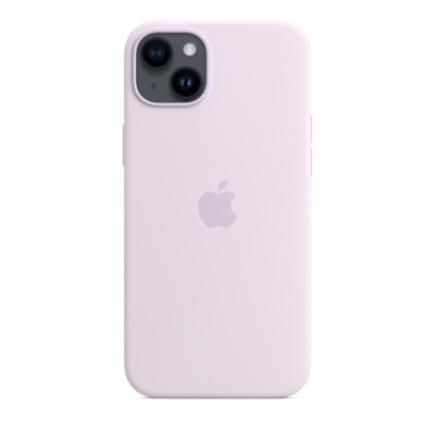 Etui do iPhone 14 Plus Apple Silicone Case z MagSafe - liliowy