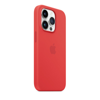 Rzeszów Etui do iPhone 14 Pro Apple Silicone Case z MagSafe RED