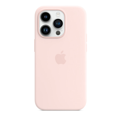 Etui do iPhone 14 Pro Max Apple Silicone Case z MagSafe - kredkowy róż